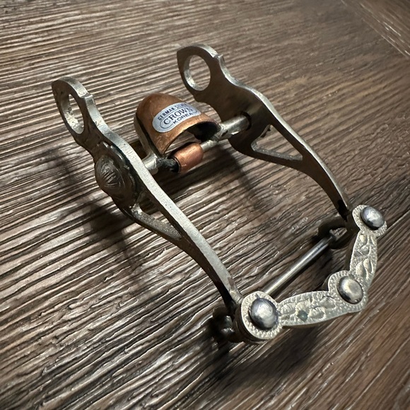 UNIQUE Western Horse Bit Belt Buckle